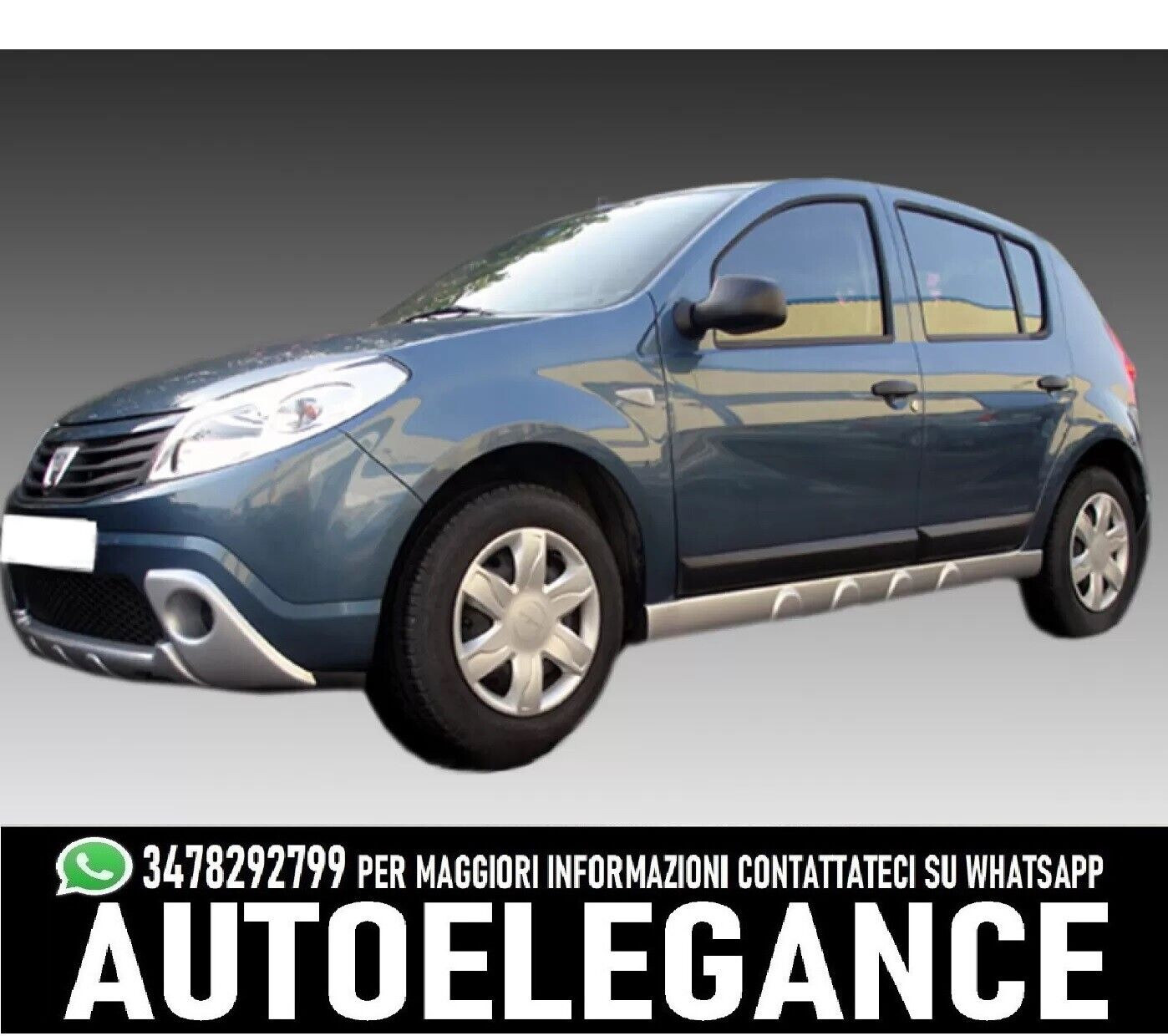 Faldas Lateral Dacia Sandero Mk1 (2008-2012)