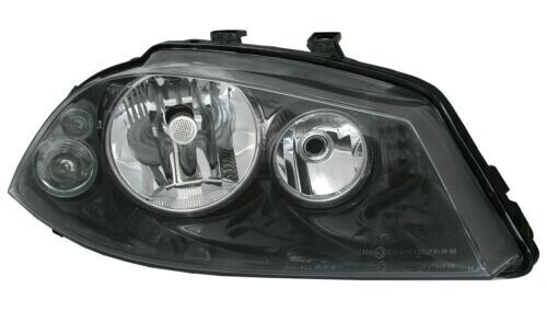 Scheinwerfer Recht f&uuml;r Seat Ibiza + Cordoba 6L 2002-2007 H3 H7 Halogen Schwarz