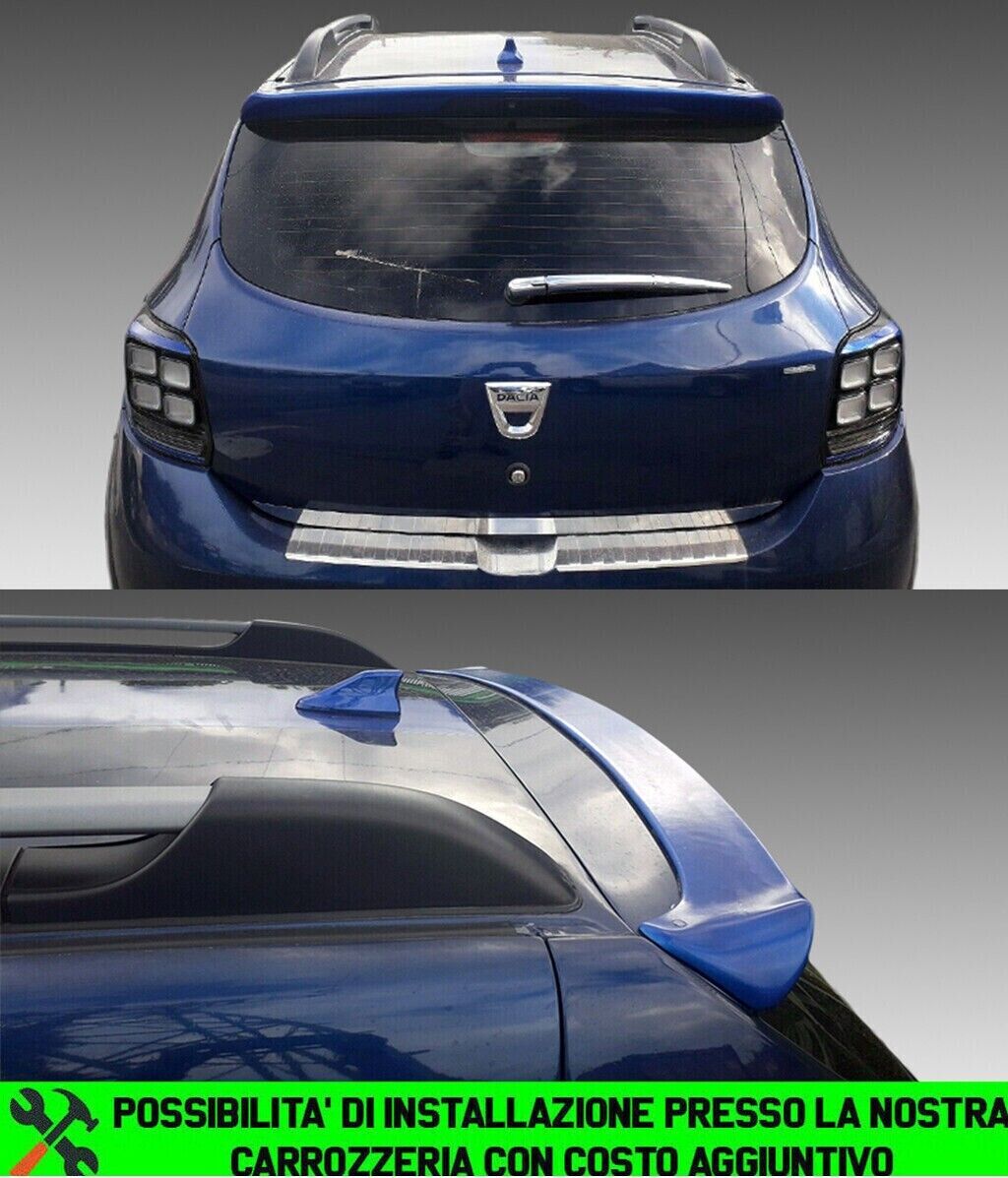 DACIA SANDERO II 2012+ DACHSPOILER SPOILER SPORT IN ABS -.
