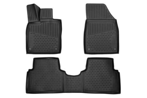 Tappetini in gomma per VW ID.3 2020- tappetini in gomma Gusci 3D in 3 parti qual