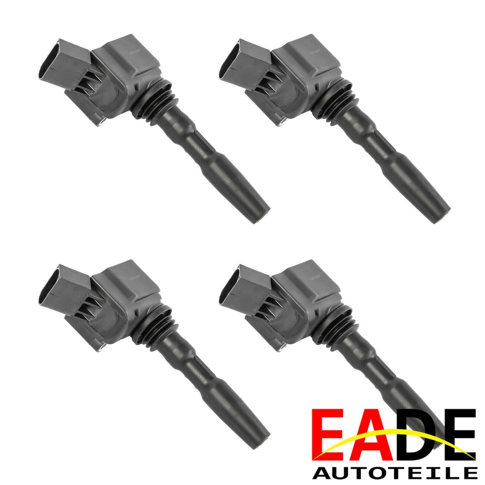 4x Spule, Z&uuml;ndung Einheit Von Z&uuml;ndung Skoda Superb 3
