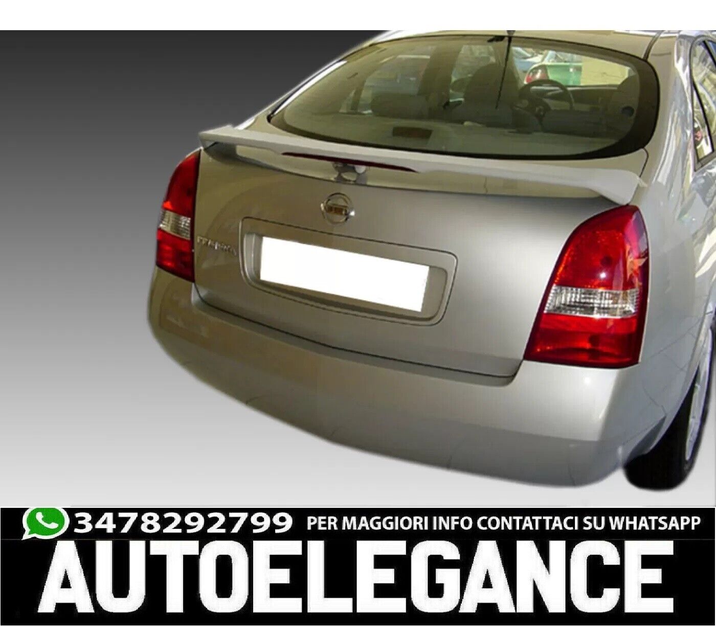 Spoiler Bagagliaio Nissan Primera P12 Berlina (2002-2008)