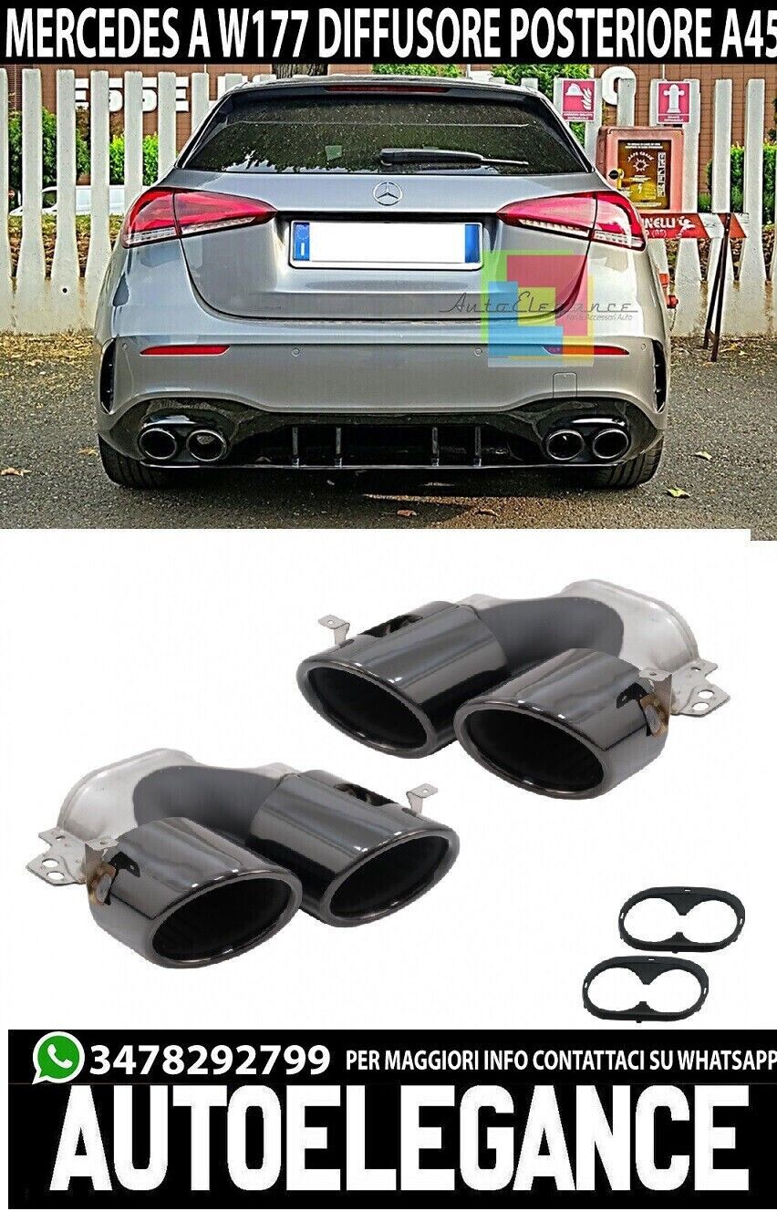 TUBO DE ESCAPE MERCEDES CLASE A W177 2018+ AMG A45