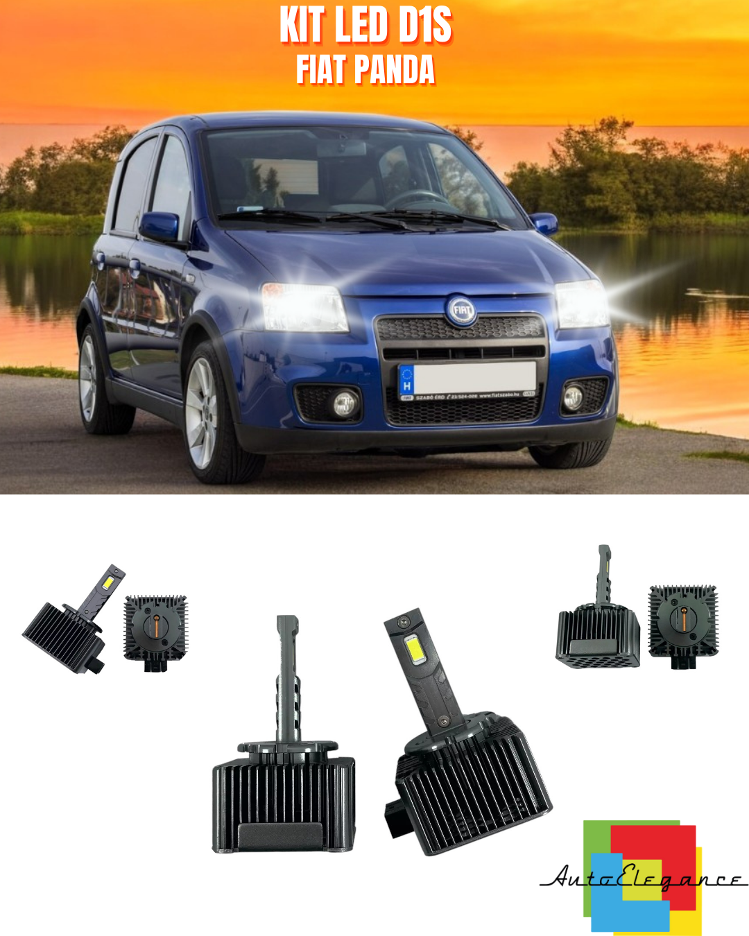 ? Leuchten Abblendlicht D1S Set LED 6000K Geeignet f&uuml;r Fiat Panda ?