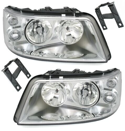 Juego De Faros Para VW T5 Izquierda Derecha H7 H1 + Motor LWR + Faro Principal