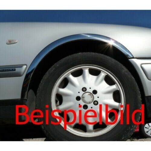 Balken Rad Schutz Radl&auml;ufe Edelstahl Verchromt f&uuml;r Mercedes W204 Und S204