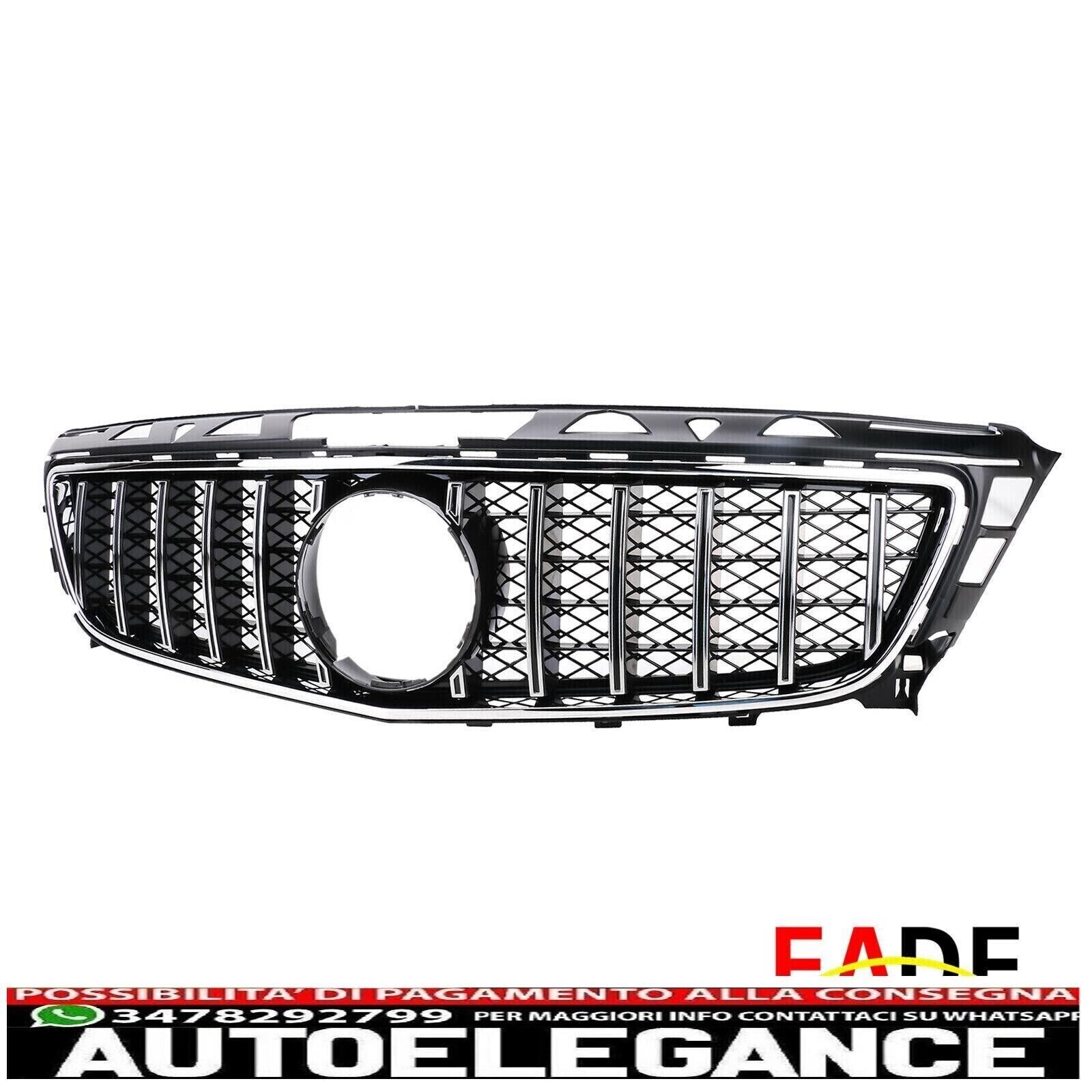 K&uuml;hlergrill f&uuml;r Mercedes-Klasse CLS W218 C218 X218 GT Chromgrill Supe