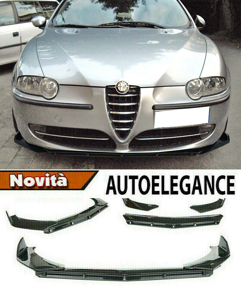 Alfa Romeo 147 S&eacute;parateur Pare-Choc Noir Poli Look Rs - 3P