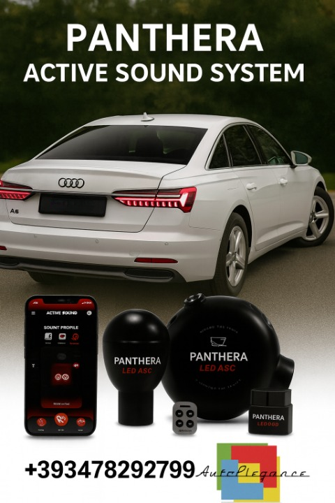 ART.2672 Panthera Sound System Adapt&eacute; Pour Audi A6/S6/RS6