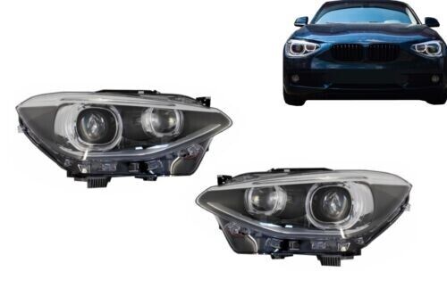 Lumi&egrave;re en Journ&eacute;e LED Phares Angel Eye pour BMW Serie 1 F20 F21 2011-2014