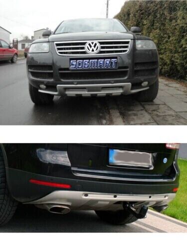 VW TOUAREG 2002-2006 ATTACCO ANTERIORE LABBRO ANTERIORE + ATTACCO POSTERIORE LAB