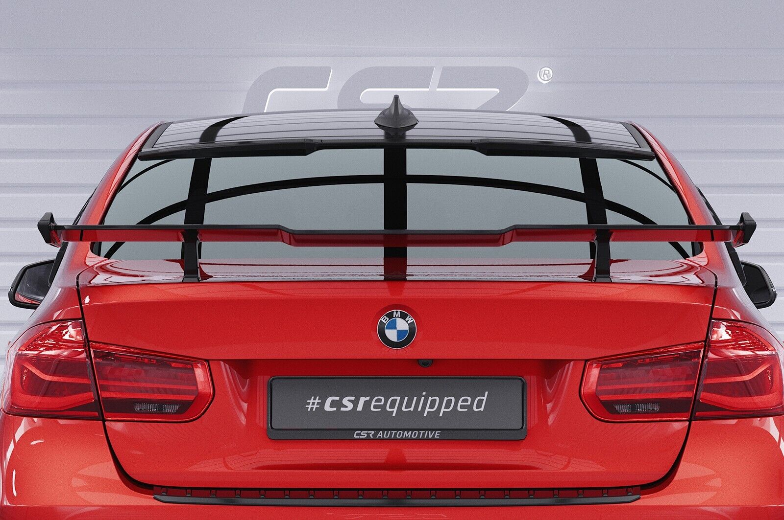 Spoiler de techo trasero adecuado para BMW 3 F30