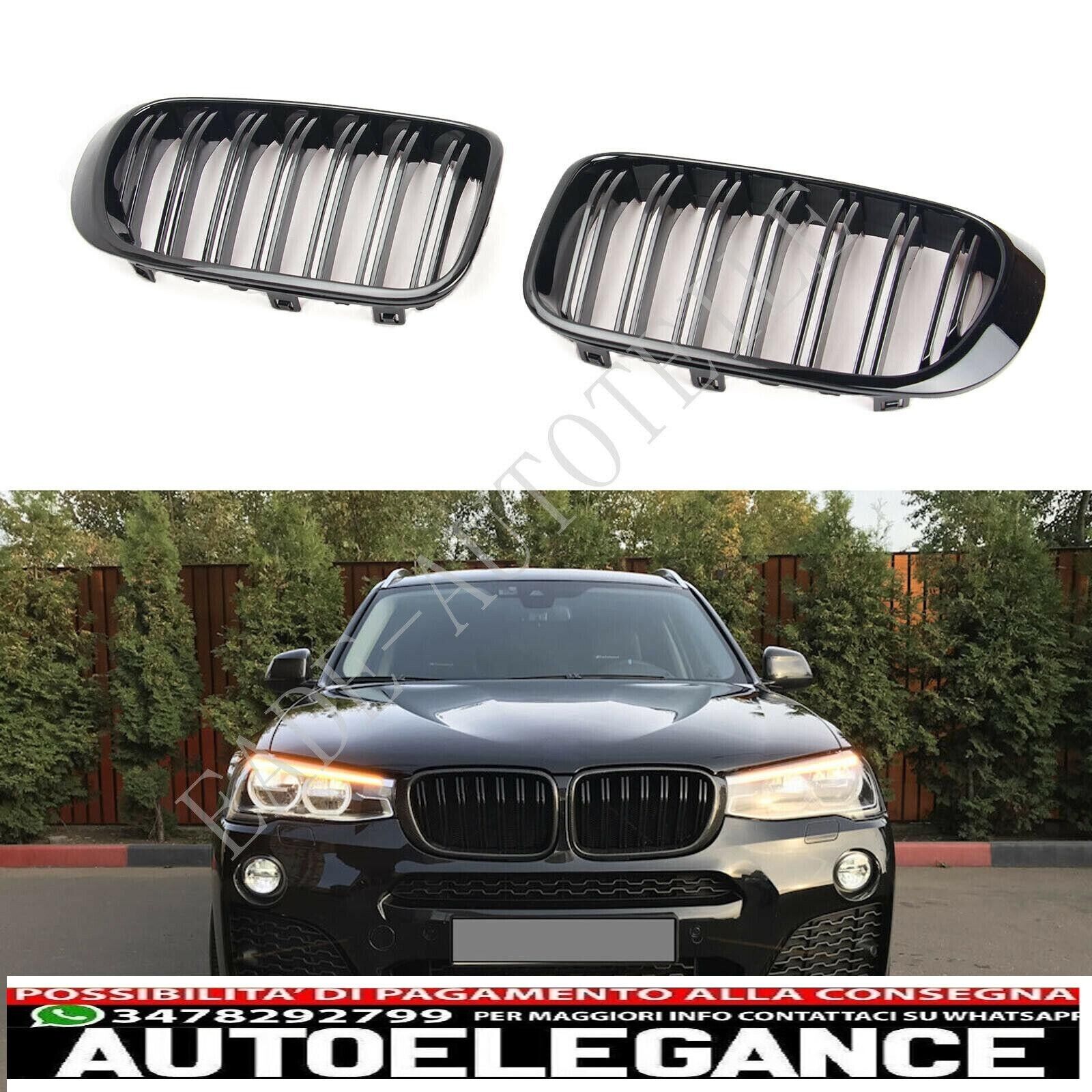 griglia reni lucida nera griglia radiatore per bmw x3 facelift f25 x4 f26 anno 2