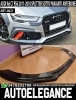 Abajo Parachoques Delantero Audi A6 4G C7 RS6 2011-2018 Splitter ABS Negro 0021