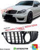 GRIGLIA SPORTIVA ADATTO PER Mercedes Classe C W204 S204 C204Nera Cromata
