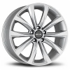 CERCHI CERCHIO IN LEGA 16" 17" 18" 19" 20" Adatto per AUDI A4 MAK WOLF NERO