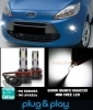 FORD KA MK2 II LAMPADE FENDINEBBIA LED CAMBUS BIANCO GHIACCIO 8000LM