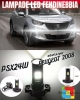 LAMPADE FENDINEBBIA PSX24W21LED CANBUS PER PEUGEOT 2008 BIANCO ULTRALUMINOSI