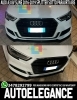 Abajo Parachoques Delantero Audi A3 8V Sline 2017 +Splitter ABS Negro