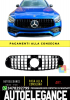 Griglia Anteriore Panamericana Nero Lucido per Mercedes GLC W253 2019–2022