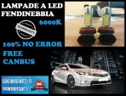 LAMPADE FENDINEBBIA H11 LED CREE CANBUS 6000K FORD FIESTA MK7 2007+