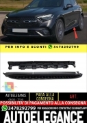 Pedane compatibili con Mercedes GLC - GLC coupe 2023+ X254 C254 nero lucido