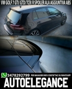 Aile VW Golf 7 Gti / GTD / Tcr / R Spoiler Toit Arri&egrave;re Additionnel Look ABS