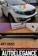 0553 Trittbretter Seitenlichter Geeignet F&uuml;r Kia Sportage Sl 2010-2015 Aluminium