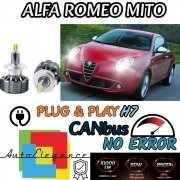 Kit Full LED Alfa Romeo Mito Lampes &Agrave; LED H7 6000K Blanc Pas D'Erreur 9600 Lumen