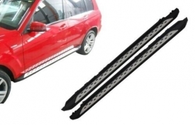 Estribos para Mercedes GLK X204 2008-2015 Paso Laterali-Mostra La Título Origina