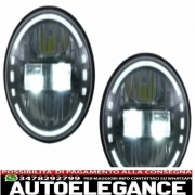 7 pollici cree led fari angel eye halo drl adatto per jeep wrangler jk tj lj jl