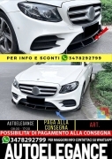 Splitter Adatto per Mercedes W213 + C238 AMG Line 2016-2020