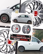 CERCHI CERCHIO IN LEGA 16" Adatto per ALFA ROMEO CITROEN FIAT FORD LANCIA PEUGEO