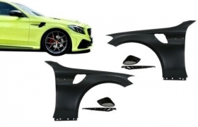 Garde-Boue Avant pour Mercedes Classe C W205 S205 C205 A205 2014-2020 Gt Look