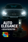 COPPIA LAMPADE D1S LED DA XENON A LED PER MERCEDES CLASSE C W204