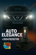 COPPIA LAMPADE D1S LED DA XENON A LED PER NISSAN QASHQAI J10