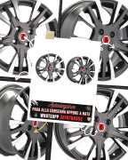 CERCHI CERCHIO IN LEGA 15" Adatto per ALFA ROMEO CHEVROLET CITROEN DACIA DAEWOO