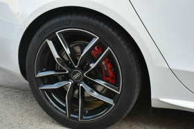 AUDI A5 SET 4x COVER COPRI PINZE FRENI ROSSO ANTERIORI & POSTERIORI LOOK SLINE