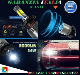 Ampoules Croisement 36W LED BMW Serie 3 E46 Coupe 1999-2006 Instantan&eacute; 6000K