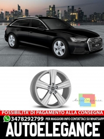 CERCHI CERCHIO IN LEG 18" Adatto per AUDI A6 MAK STONE-5 SILVER
