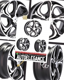CERCHI CERCHIO IN LEGA 16" Adatto per VW FIAT HONDA HYUNDAI KIA LADA MAZDA