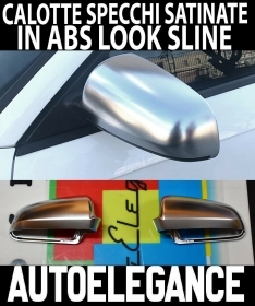 AUDI A6 4F C6 04 AL 08 COPERTURE SATINATE SPECCHI - CALOTTE SPECCHIETTI SLINE S6