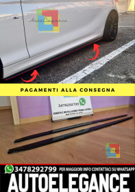 0034 BMW Serie 1 E87 E81 Splitter Unten Schweller Seitenlichter Fensterbrett