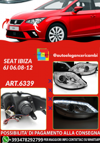 ART.6339 Faros delanteros Seat Ibiza 6J 06.2008–2012