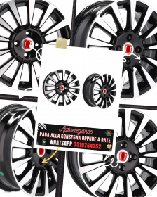 CERCHI CERCHIO IN LEGA 15" Adatto per ALFA ROMEO CITROEN FIAT FORD LANCIA PEUGEO