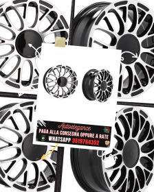 CERCHI CERCHIO IN LEGA 16" Adatto per ALFA ROMEO CITROEN FIAT FORD LANCIA PEUGEO