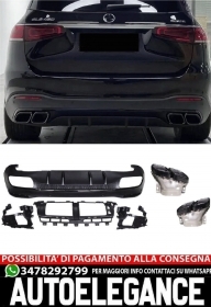 Difusor Trasero + Salidas (Neg