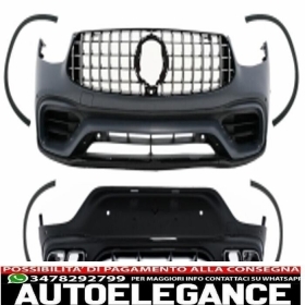 body kit adatto per mercedes glc coup&eacute; facelift c253 sport line (2020-up) glc63