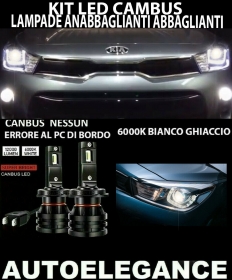 KIA RIO MK4 LAMPADE ANABBAGLIANTI ABBAGLIANTI LED 16.000LM CAMBUS - AT