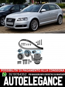 Kit Cinghia Distribuzione + Pompa Acqua DAYCO per Audi A3 2.0 TDi 103 140 CV